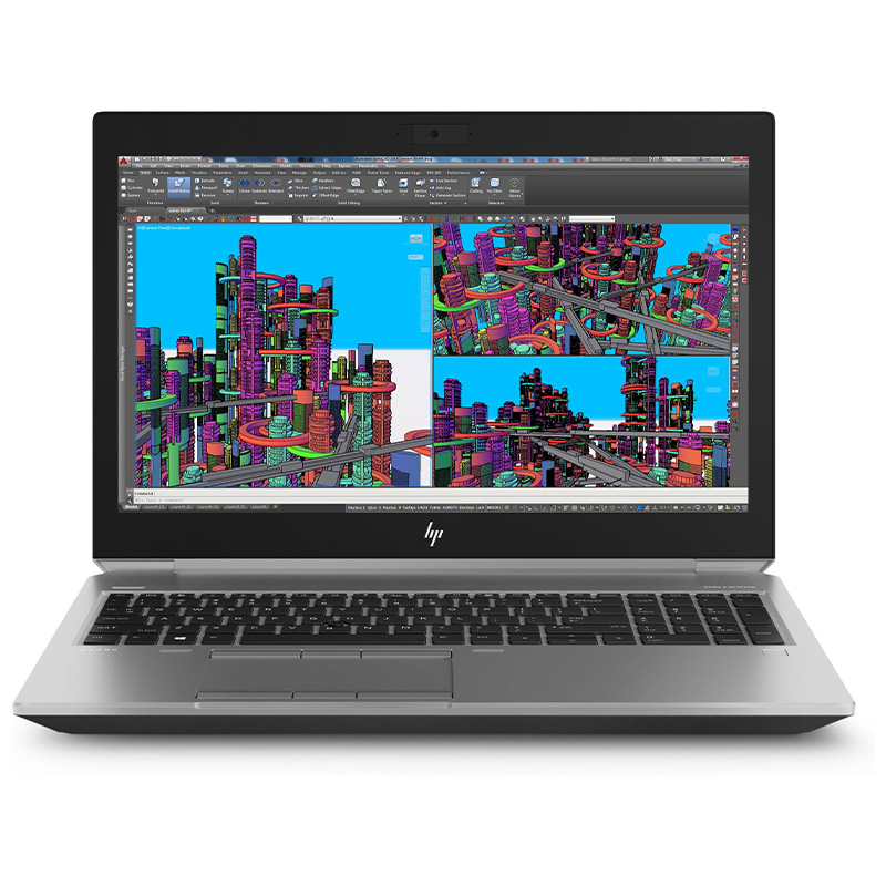 لپ تاپ استوک اچ پی HP ZBOOK 15 i7 8750H 16GB 256 ssd intel 15.6