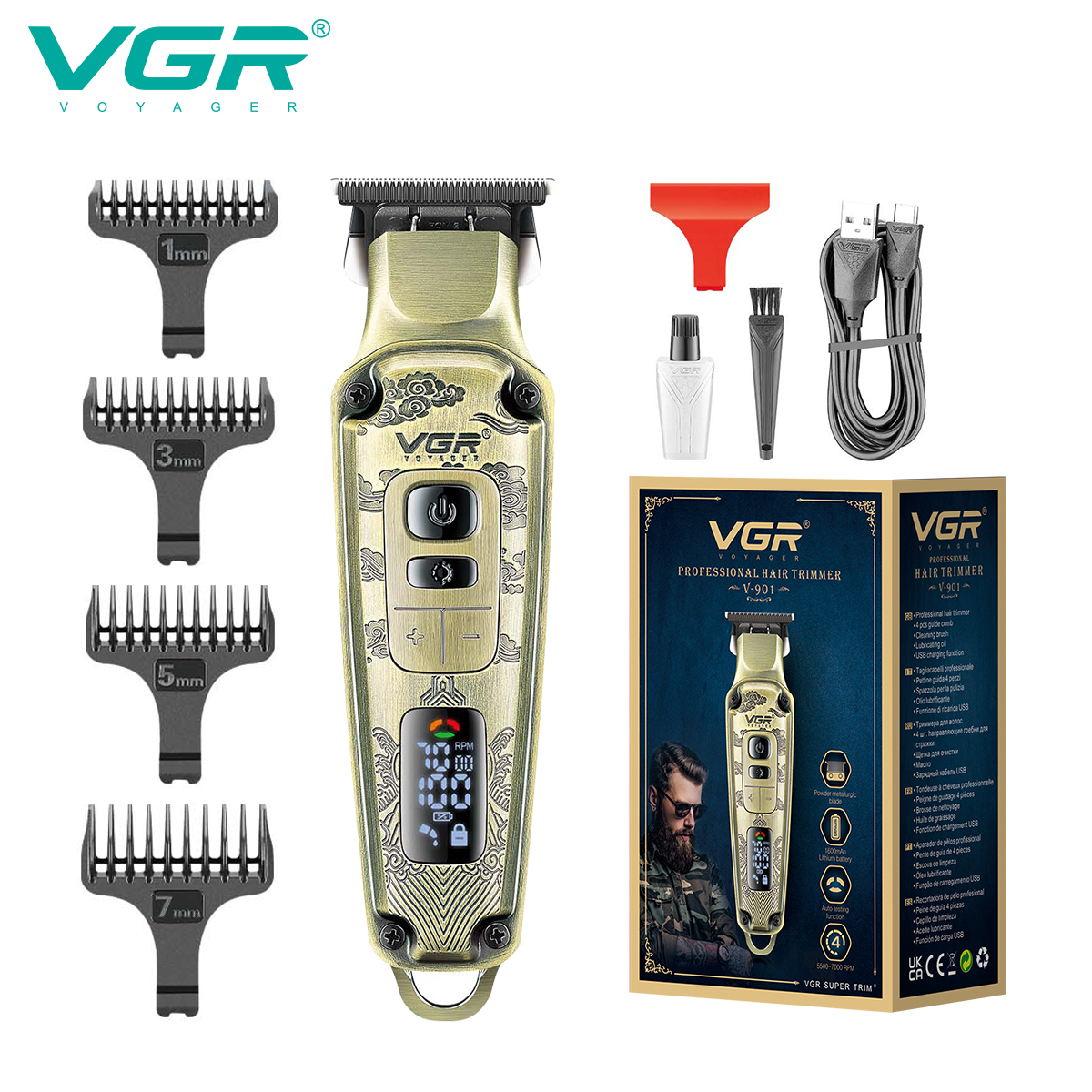 ماشین اصلاح وی جی آر مدل V 901